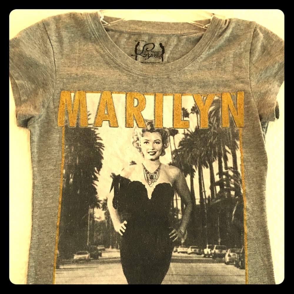 HOLLYWOOD LEGENDS MARILYN MONROE T-SHIRT